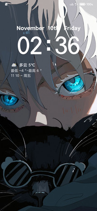 黑猫与白发少年