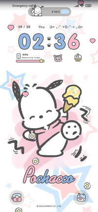 Pochacco Pink Blue