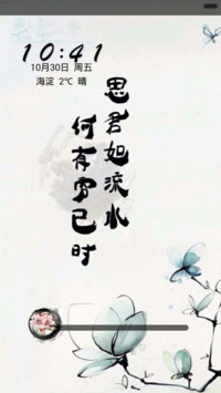 水墨--莲花(全图标覆盖）
