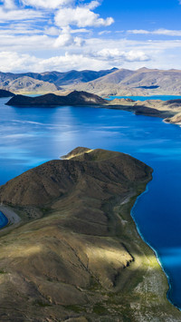 The beauty of Yaluzong Co Lake and its surroundings