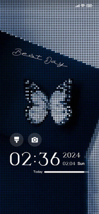 Pixel butterfly