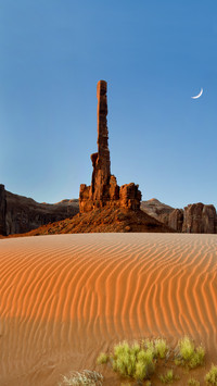 Monument valley totem formation