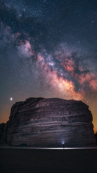 Starry landscape 74