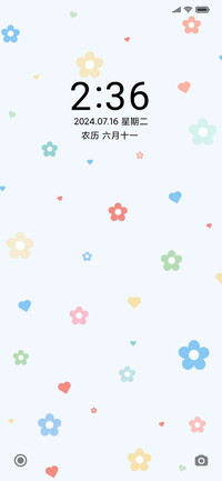 清新简约小花