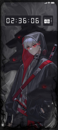 黑炎狼少年