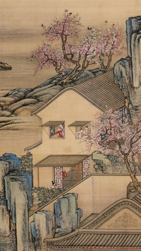 中国传统色之花青