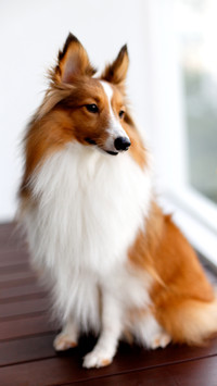 阳光的喜乐蒂牧羊犬