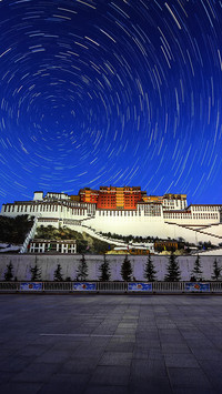 星空下的旅游胜地