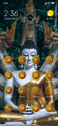 golden buddha