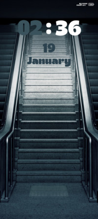 Escalator stairs