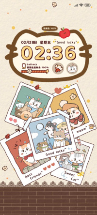 复古拍立得猫猫