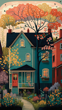 Creative abstract illustration