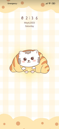 Eat breakfast cat