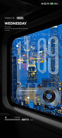 港岛夜曲 空间景深