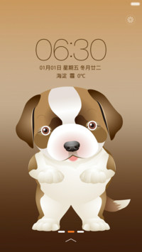 萌呆呆小狗