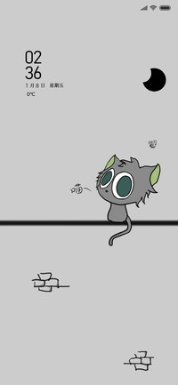 孤单猫咪