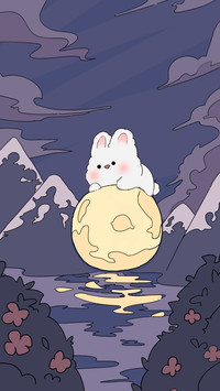 Ukiyo-e rabbit
