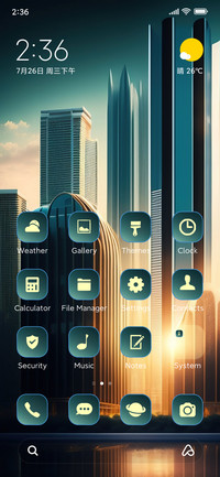 building glare