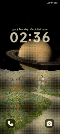 Pixel dream moon