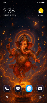 Ganesha in Rhythm