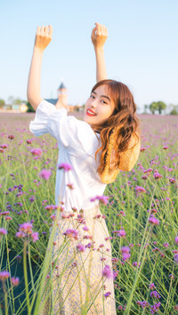 花海人像拍摄