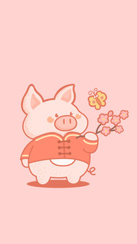 小猪送福