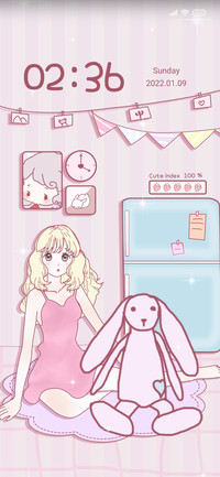 Barely cute