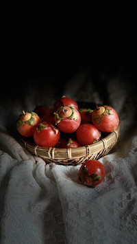A persimmon with five herbs 37
