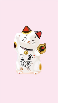 卡通可爱招财猫