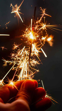 Fireworks towards the stars