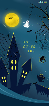 万圣节黑月夜