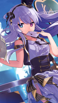 清纯长发少女