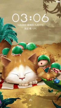 【炮炮兵】午后の炮炮（自由桌面+音乐界面+动感锁屏+卖萌打滚+好评有奖）