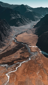 Dark karola glacier 2