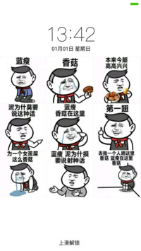 蓝瘦香菇