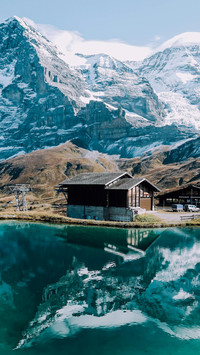 Mountain Reflecting Lake