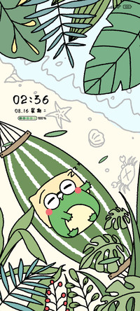 度假小青蛙