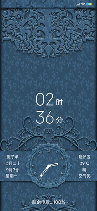 欧式花纹