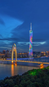 广东的城市夜景