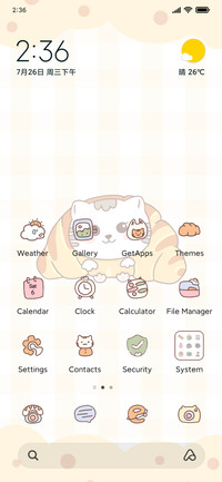 Eat breakfast cat
