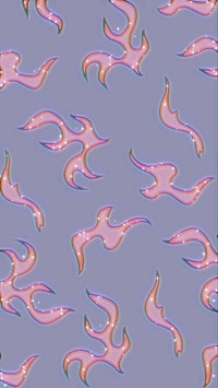 Fire Asthetic purple