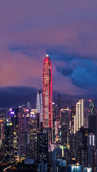 广东的城市夜景