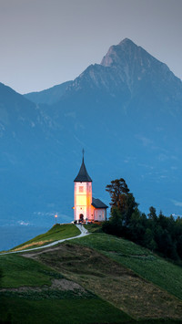The church of Saints Primus and Felician at Jamnik