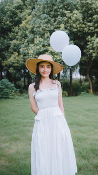 清新的夏天，一件小白裙就搞定