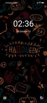 Halloween graffiti