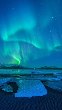 Iceland and aurora 2