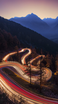 Switchbacks on Moutain