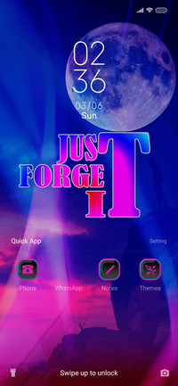 Just Forget it