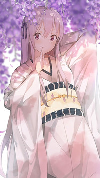 紫色花海