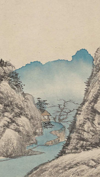 吴湖帆的淡墨山水